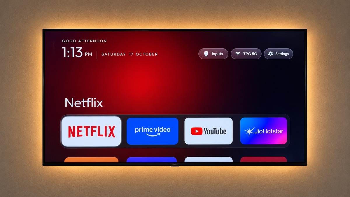 Clean Your TV apple tv style home screen
