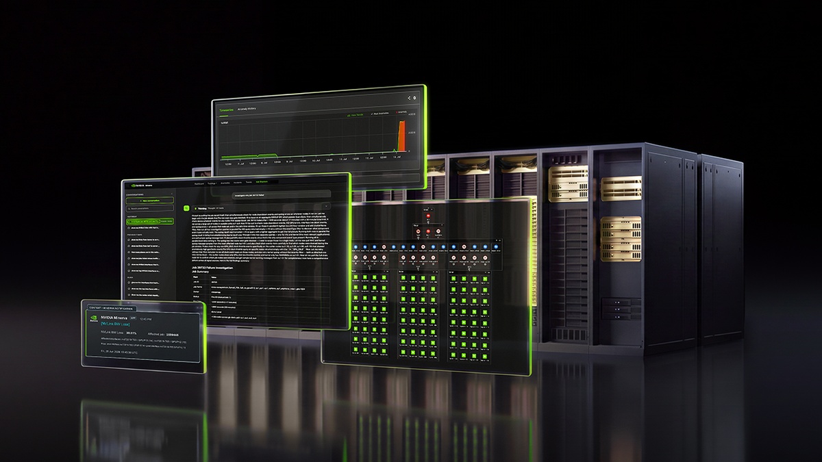 NVIDIA Minerva Platform - AI Factory Observability and AIOps Key Visual