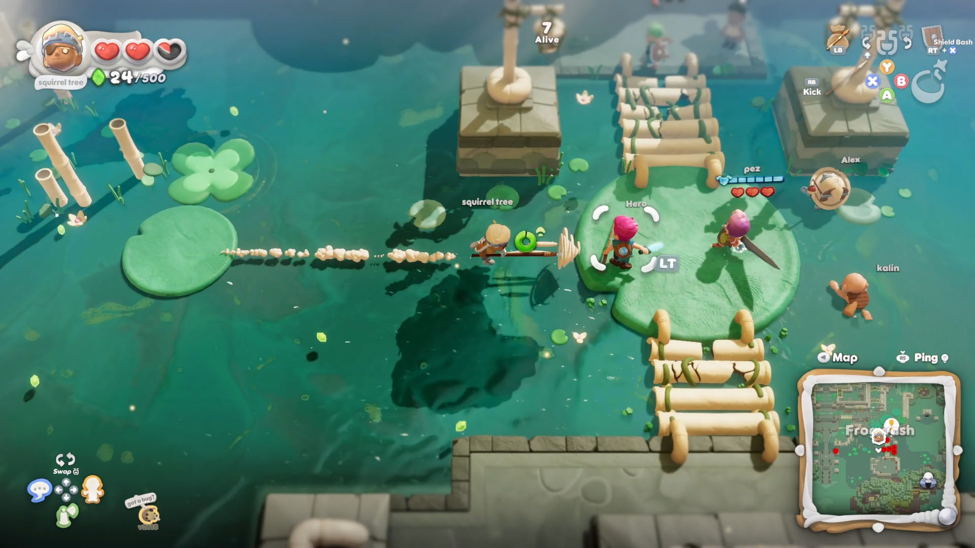 Scramble Knights Online Battle Royale Prototype vs Action RPG Redesign