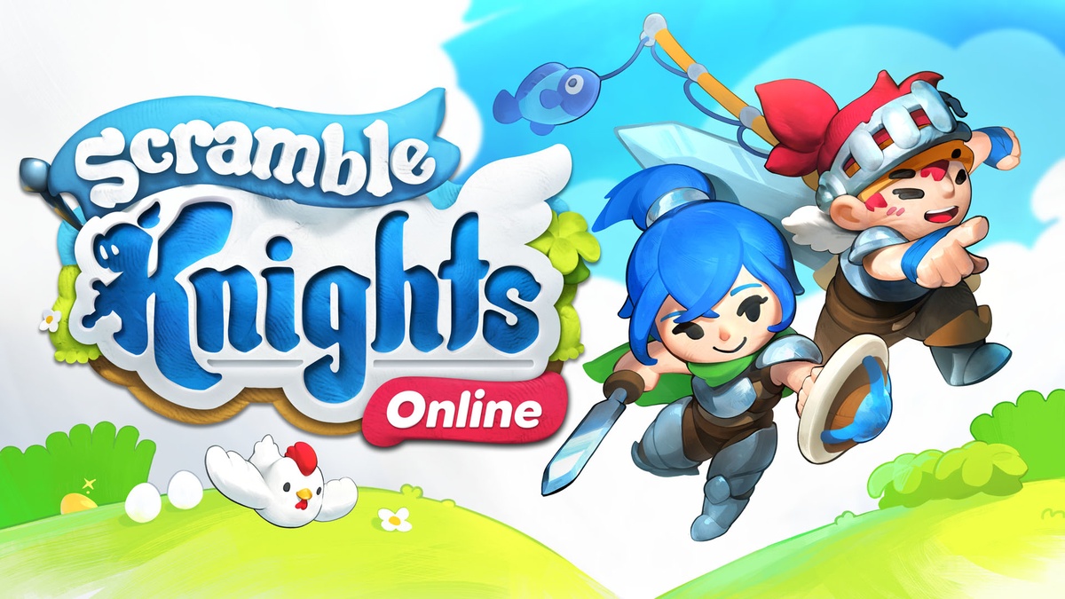 Scramble Knights Online Key Art - Action RPG MMO-Lite Kingdom on Xbox Game Pass